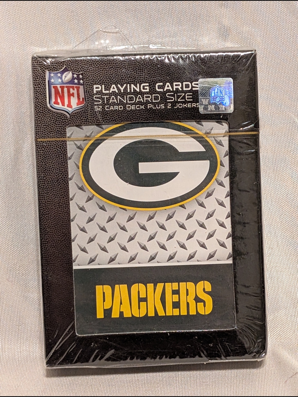 NFL Green Bay Packers Playing Cards in Green and Gold